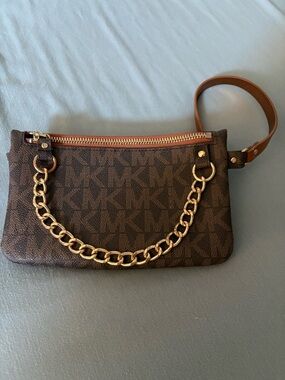 Michael Kors Monogrammed Belt Bag